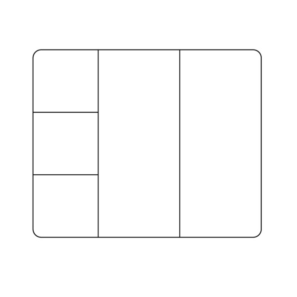 Specimen Label, Multiple Label Set Thermal 2-7/8 x 3-1/2, 3 core, PK4